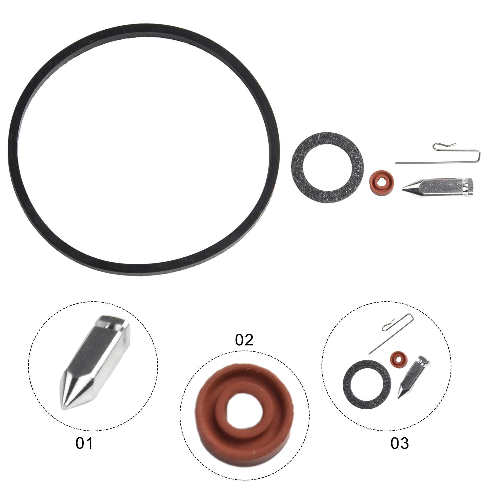 

for Carburetor kit Bowl Gasket Repair Replace V50 631021 VM100 631021A &B Compatible H30 HMSK Needle & Seat V40 China Mainland