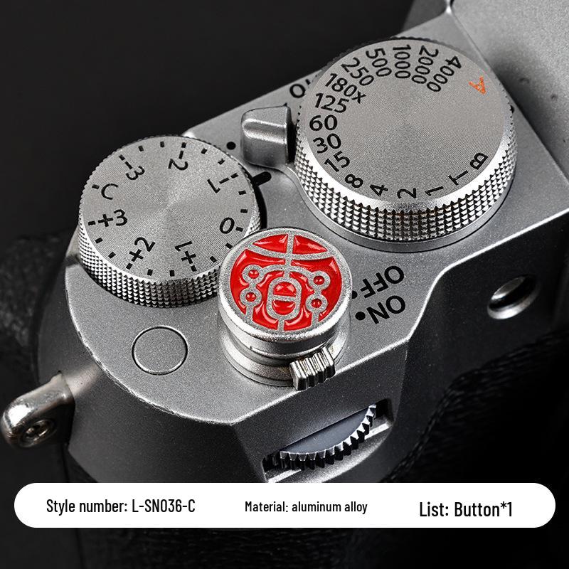 Tappi per Pulsante di Scatto Fotocamera Compatibili Fujifilm XT e Nikon ZF