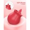 Sex Toy Rose Vibrator,Clitoral Nipples Penis Stimulator,Realistic Tongue Flower Vibrater With 10 Tongue Licking Mode,Adult Sex Toys For Women