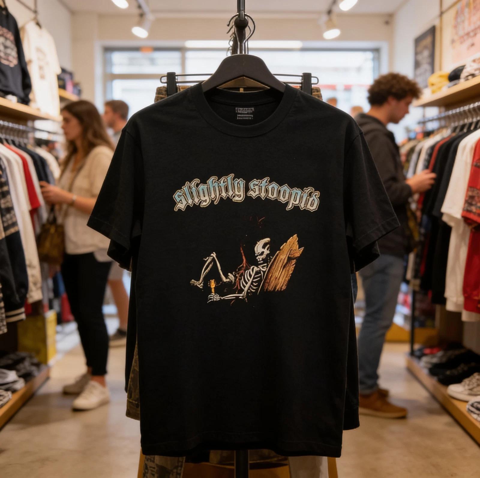 

Slightly Stoopid Black Short Sleeve Size S-5XL Shirt Gift For Fan M