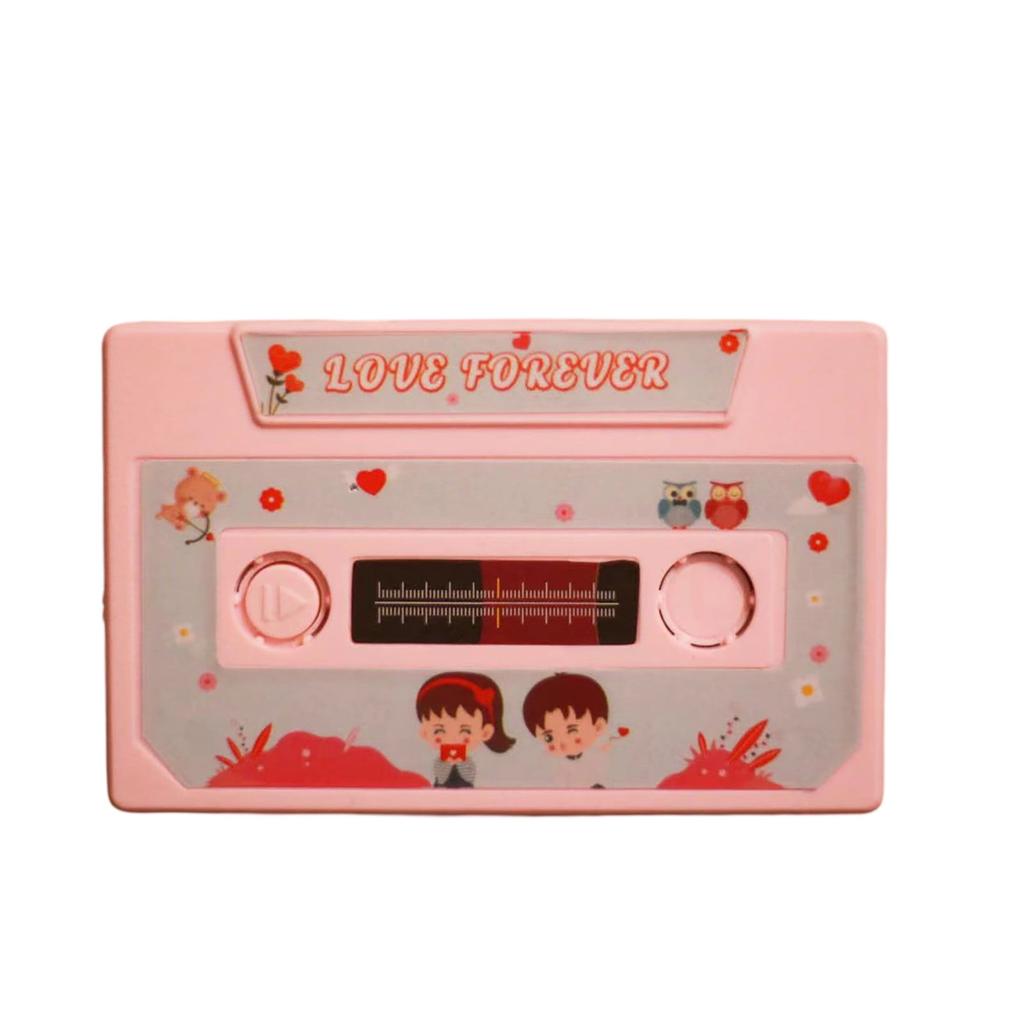 Recordable Cassette Tape, A Valentine's Day Gift—a 60-second Voice Message Recorder, Perfect For Anniversaries And Birthdays