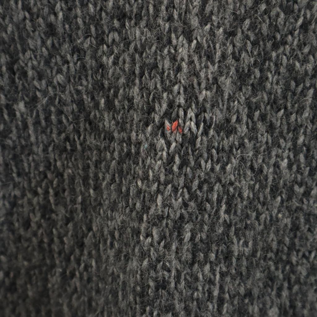 Alexander Wang Long sleeve V neck sweater XS Charcoal gray knit Women Used