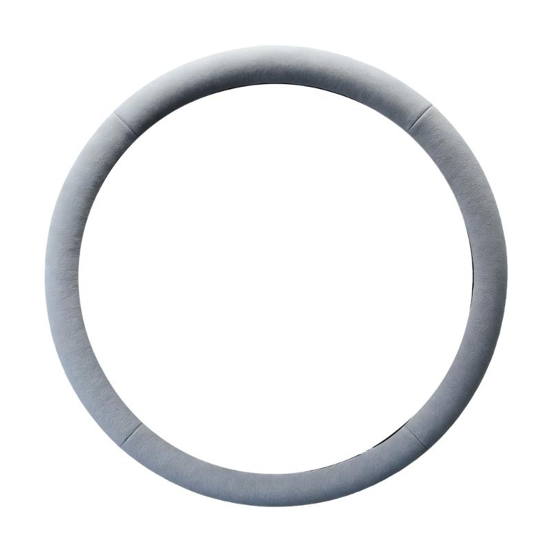 Car Steering Wheel Protector Covers 15inch Anti Slip Cover Elastic Geometric Pattern Cover Silicone Car Accessories