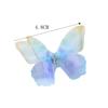 3D Organza Fabric Butterfly Appliques Gradient Color Clothes Sewing Patch  Bridal Hair Accessories