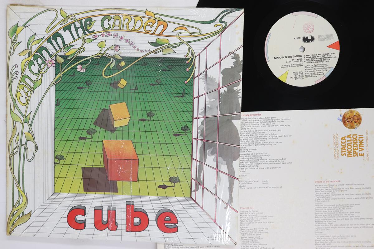 

LP Record CUBE Can Can In The Garden INT20375 CGD 1983 Italy Rock Used