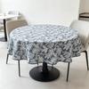 Kitchen Dining Table Living Room Home Decoration  Small Size Reusable Cotton Round Tablecloth