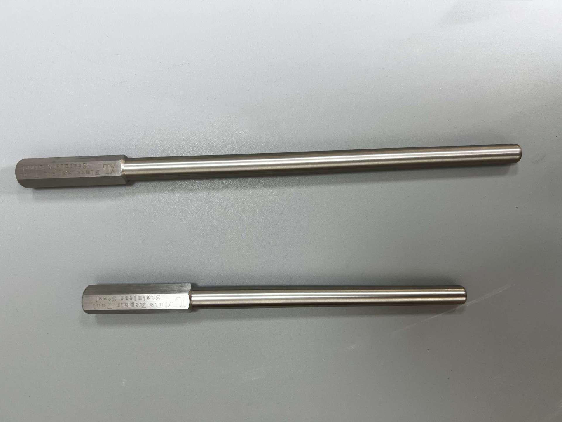 

Flute Repair Tools: Brass Pipes, Body & Mouthpiece Shaping, Dent Repair, Core Straightening L
