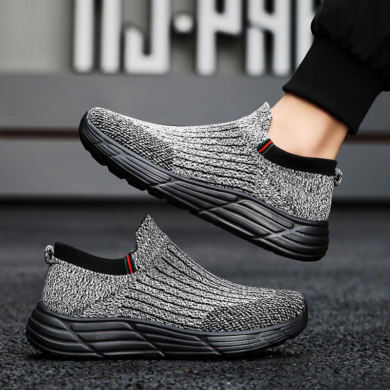 Large Size Fashionable and Trendy Breathable Lightweight Flying Woven Shoes Hiking Shoes Socks Shoes Outdoor Sports and Leisure Shoes