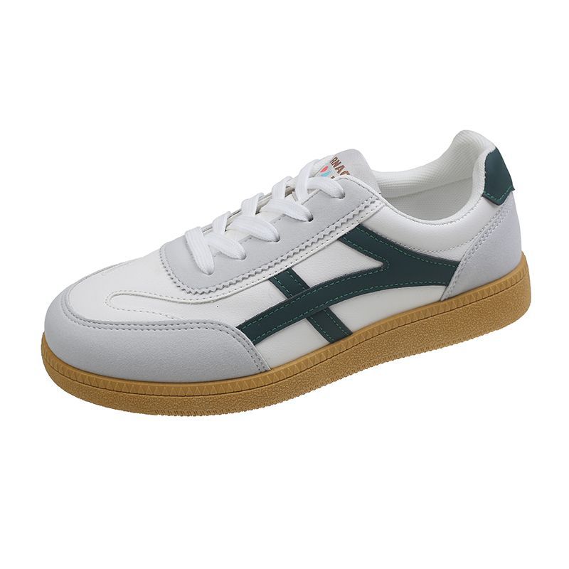 Popular flat-bottomed German training shoes 2025 spring and autumn new versatile sports and leisure board shoes breathable and non-slip Forre