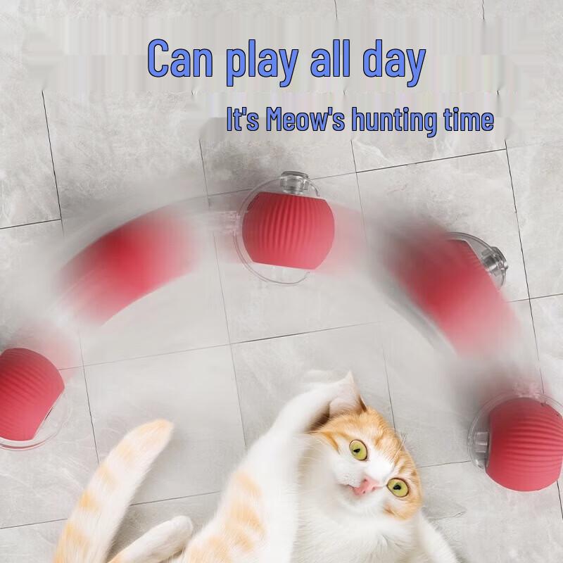Interactive Electric Cat Teaser Ball