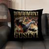 Itallan Brainrot Animal Cushion Cover Natural Linen Organic Fabric Double-Sided Printing Sofa Home Decor Gift Pillow Case