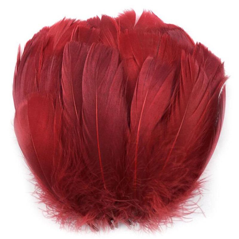 100Pcs Colorful Feathers Craft Feathers Wedding Family Party Decorations, Dream Catcher Supplies, Natural Feathers NEW