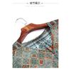 Spring New All Match Silk and Linen Top Summer New Style Retro Ethnic Style Loose T-shirt Casual Fashion Small Shirt