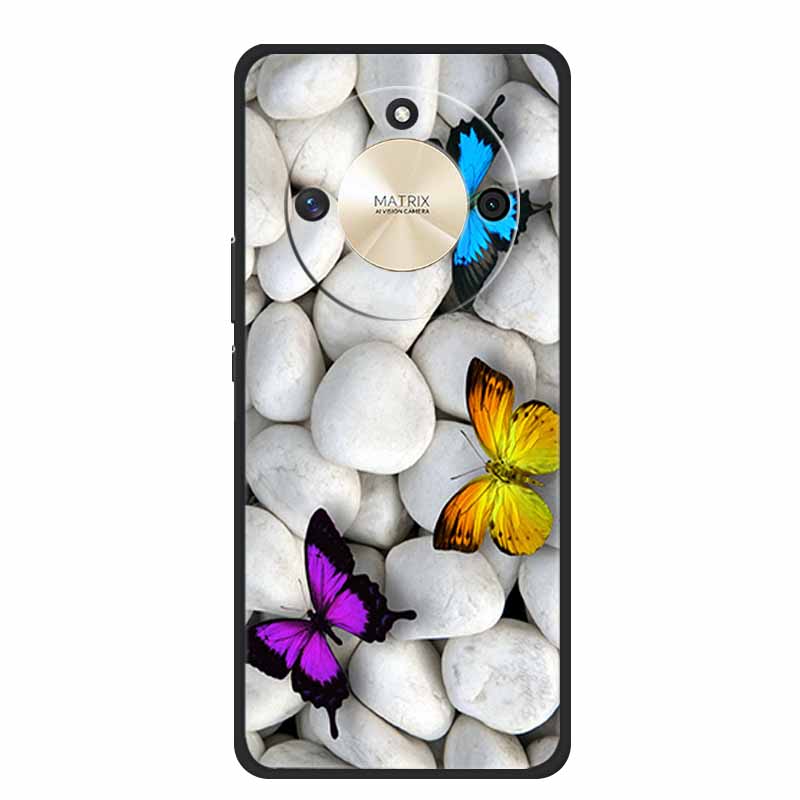 For Honor X9c Smart Case Animals Soft Silicone TPU Phone Cases Back Cover for Honor X9c Smart Protective Shockproof Cool Capa