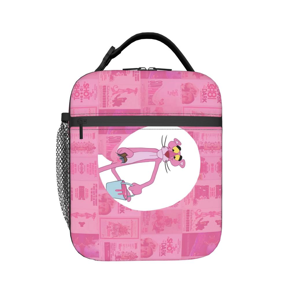Custom Leopard Insulated Lunch Bag for Women Men Waterproof Anime Cooler Thermal Bento Box Office Work School