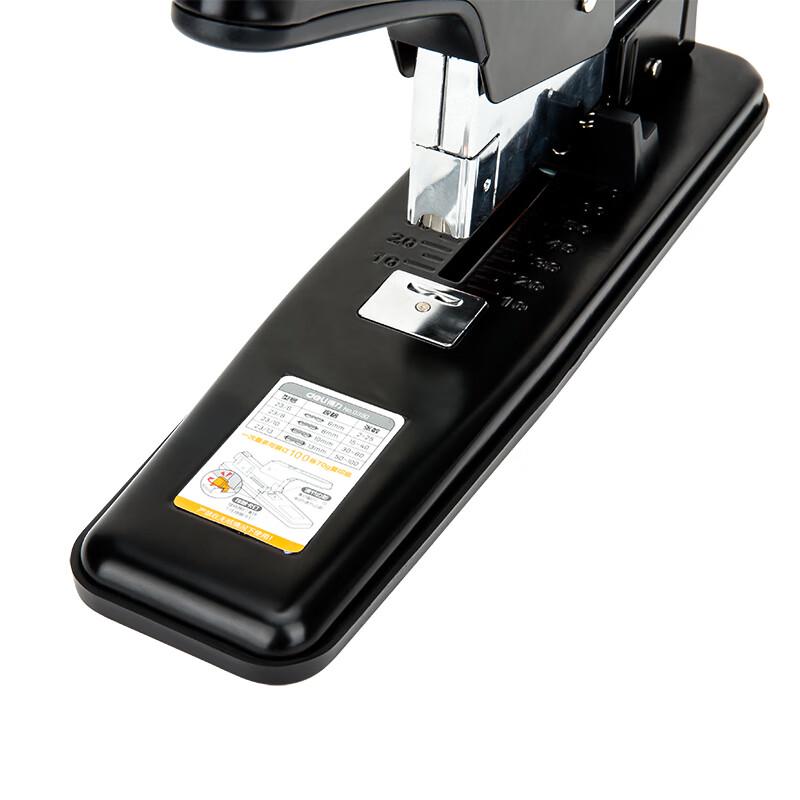 Deli 0390 Heavy Duty Stapler, 100-Sheet CN Plug (adapter Included)