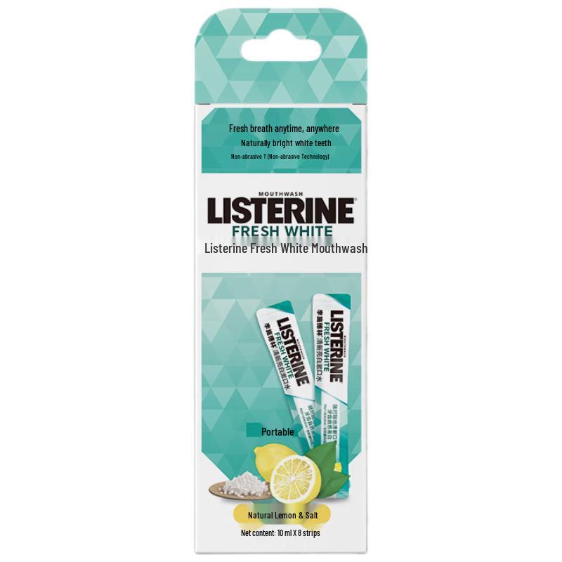 Listerine Fresh White Mouthwash