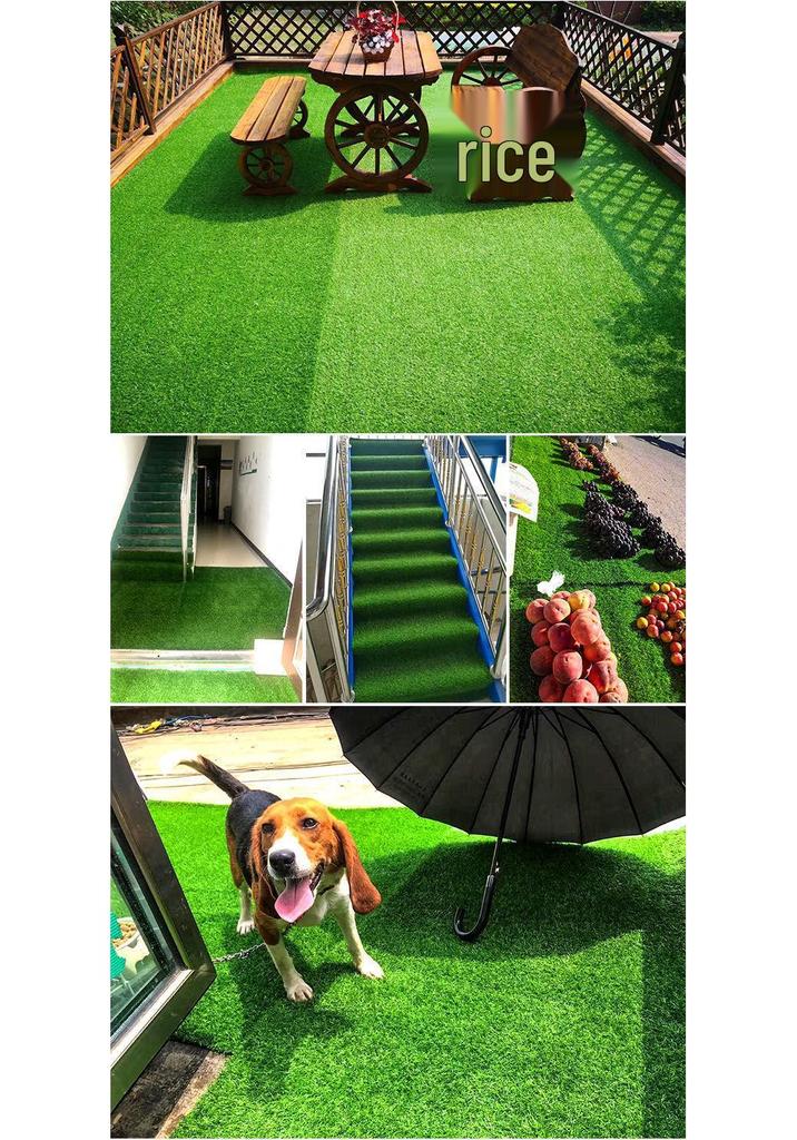 Synthetic Turf for Playground and Rooftop Insulation