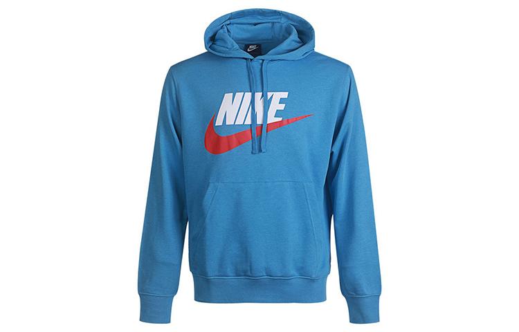 Nike Sweatshirts Men s Blue Hooded Moderate Regular CZ9129-461 L