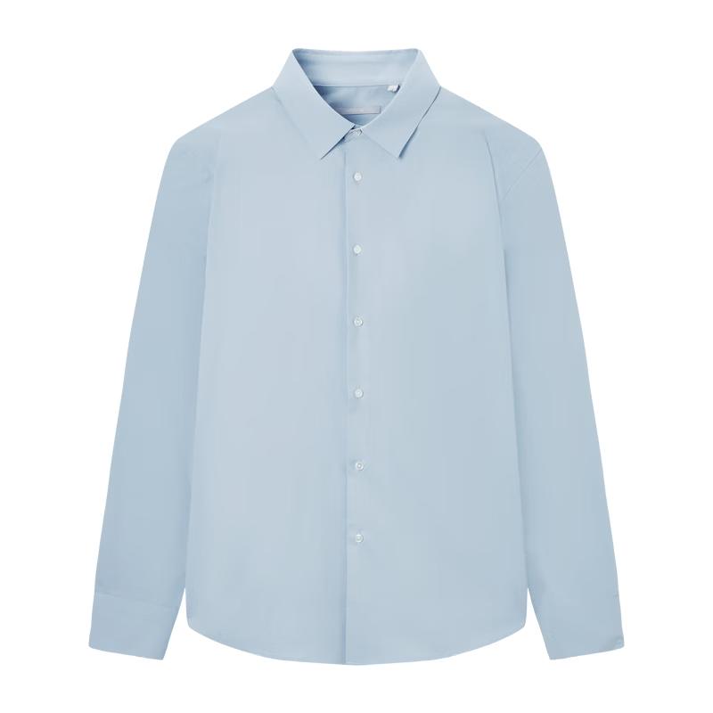 JOEONE Men's Modal Stretch Long Sleeve Formal Shirt