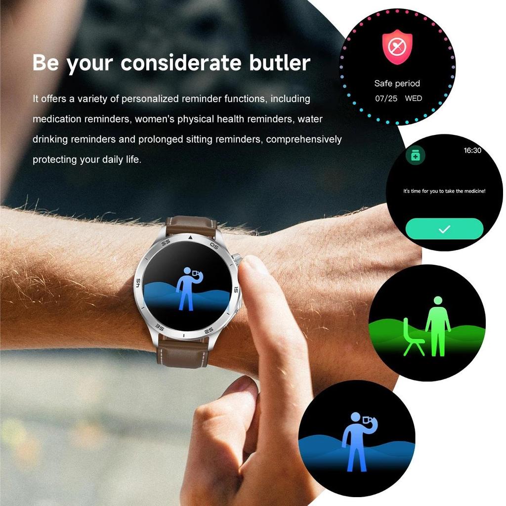 2025 NEW WANCH X2 MAX Outdoor Sports Men SmartWatch GPS Motion Trajectory Compass AMOLED Screen IP67 Waterproof Smart Watch
