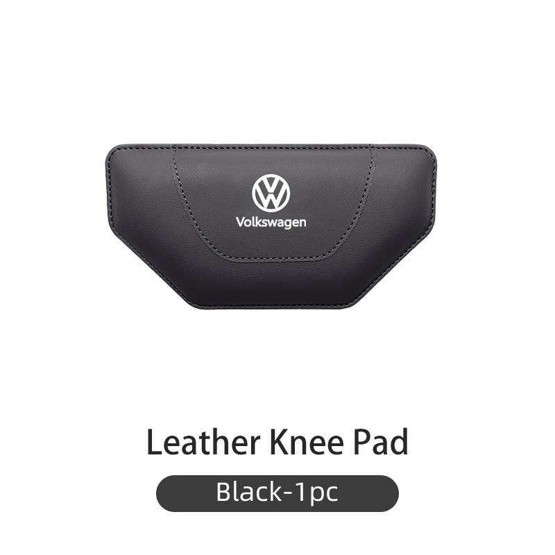 Car Knee Pad Cushion Leg Support Protector Key Accessory For Volkswagen VW ID4 Polo Golf 6 7 8 MK5 MK7 Jetta Passat Tiguan T-ROC