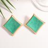 New Exquisite Square Earrings, Stud Earrings for Women, Cold Wind, High-end Fashion Design, Fairy Earrings, Women's Earrings.