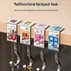 Student-Friendly Backpack Hook: Dormitory Desktop Edge Hanging Solution