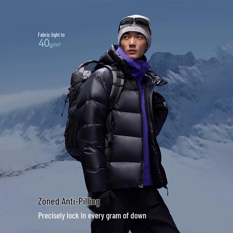 Pelliot 800-Fill Goose Down Graphene Insulated Hooded Jacket