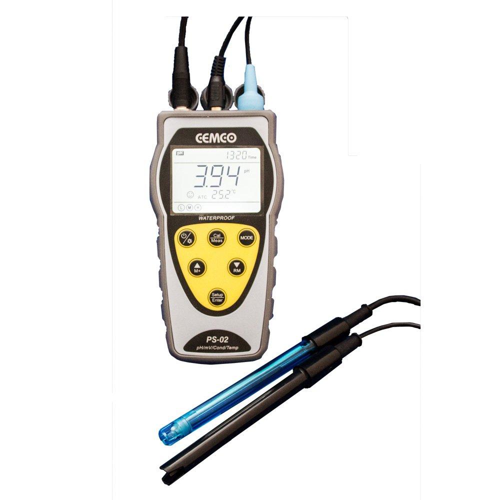 

CEMCO CEM Corporation Digital pH meter meter handy meter pH EC Temperature TDS Salinity PH/EC High-performance PS-02-PH/EC