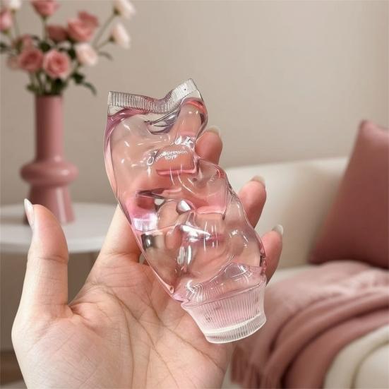 Facial Cleanser Stress Relief Toy with Glitter Slow Rising Face Wash Squeeze Toy