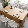 European Style PVC Waterproof Oil-proof Non-washable Anti-ironing Rectangular Table Cloth Table Mat Home Kitchen Sullpies