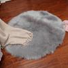 Soft Artificial Sheepskin Rug Chair Cover Bedroom Mat Artificial Wool Warm Hairy Carpet Seat Wool Wa