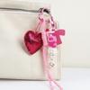 Key Ring Love Pendant Bag Accessories Braided Rope Pendant Love Keychain  Car Key Pendant