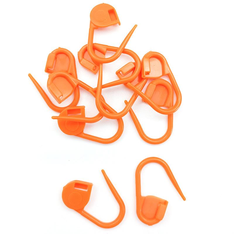 50/100Pcs Colorful Plastic Safety Pins Knitting Markers Crochet Stitch Clips For Diy Knitting Sewing Craft Clothing Accessorie