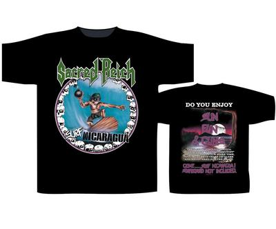 Sacred Reich ‘Surf Nicaragua’ T-Shirt Double Sided