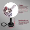 weideer 2Pcs Toggle Switch 12V 30A ON/Off 2 pin 2 Position SPST Waterproof Switch with Waterproof Cap Terminals for Auto Car Boat KL-C101