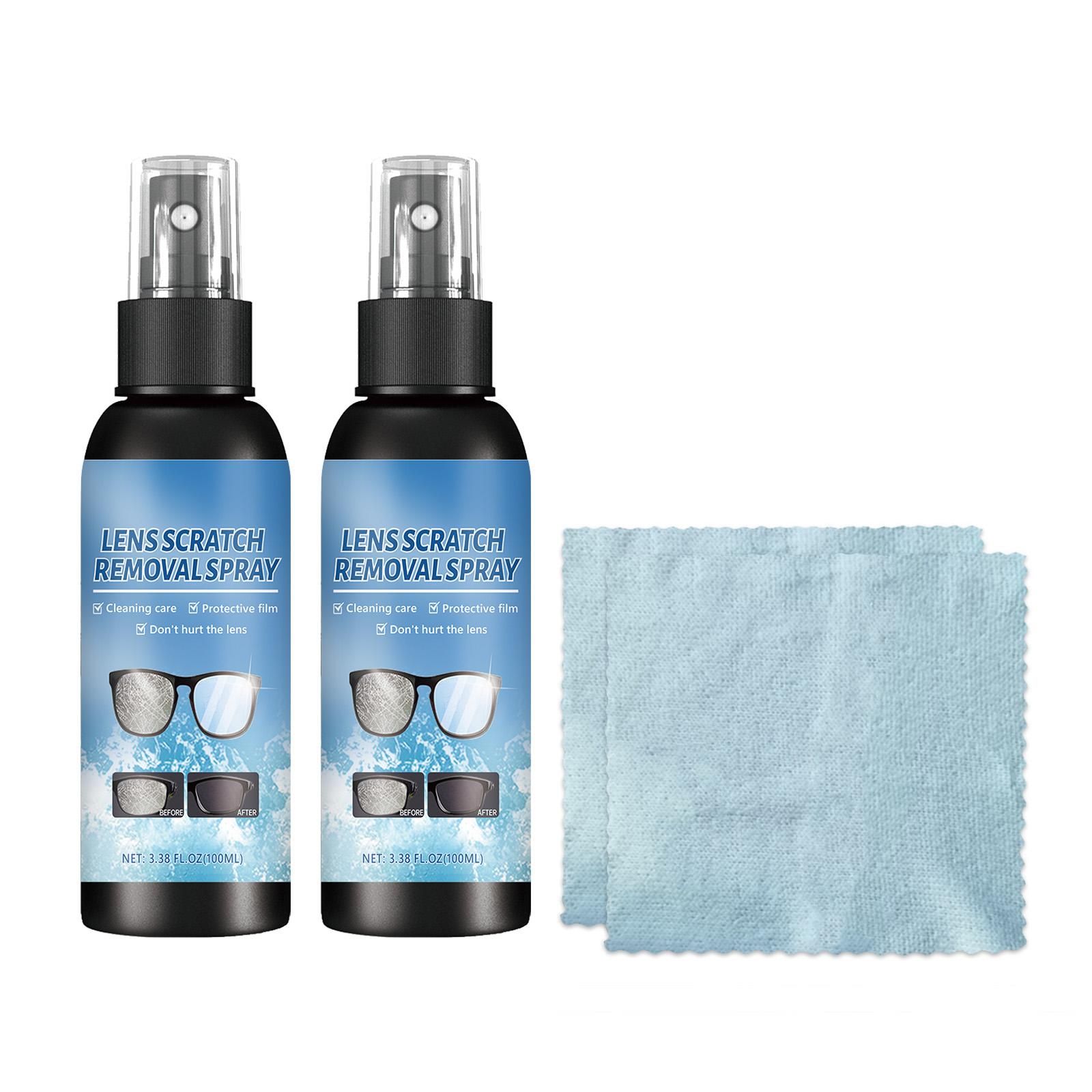 Soluție de curățare și protecție pentru lentile Multi-Suprafață 100ml - Formula Anti-Zgârieturi Îndepărtează Petele & Protejează Ochelarii, Camerele Foto & Optica. 200ml gray