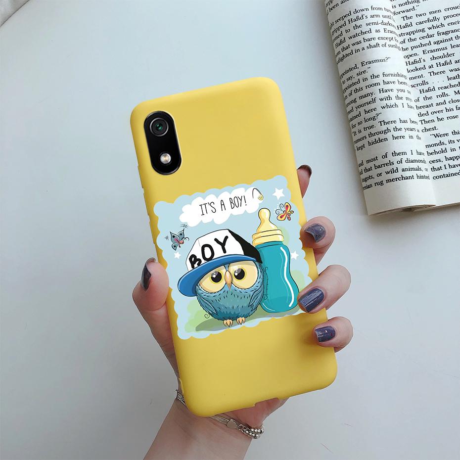 For Xiaomi Redmi 7A Case Daisy Sunflower Painted Soft Silicon Phone Back Cover Cases For Xiaomi Redmi 7A 7 A Redmi7A Case Fundas