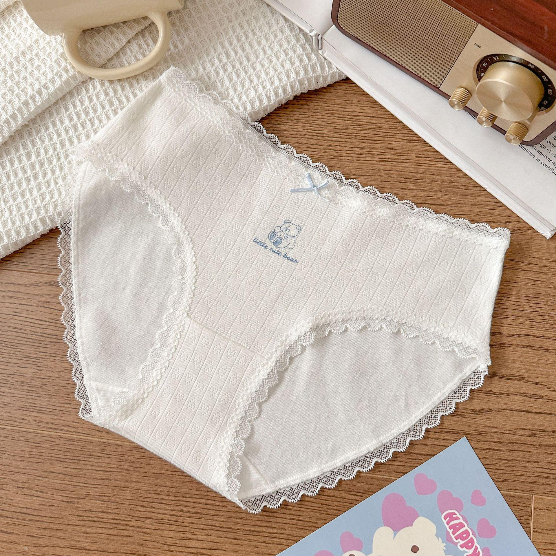 

Женское нижнее белье Sweet BM Style Lace Cotton - удобные мягкие антибактериальные трусы L