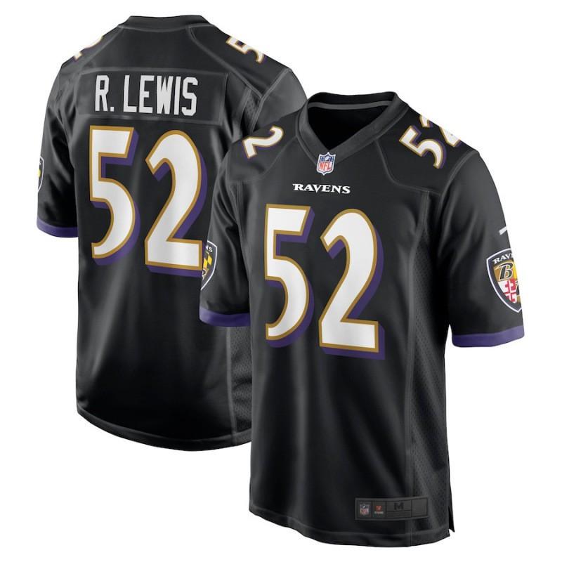 2026 NFL Short Sleeve Jersey Baltimore Ravens Second Generation Embroidered Football