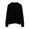 Women's Pure Cashmere Half-High Neck Pullover Sweater - Autumn/Winter Slim-Fit Knitwear