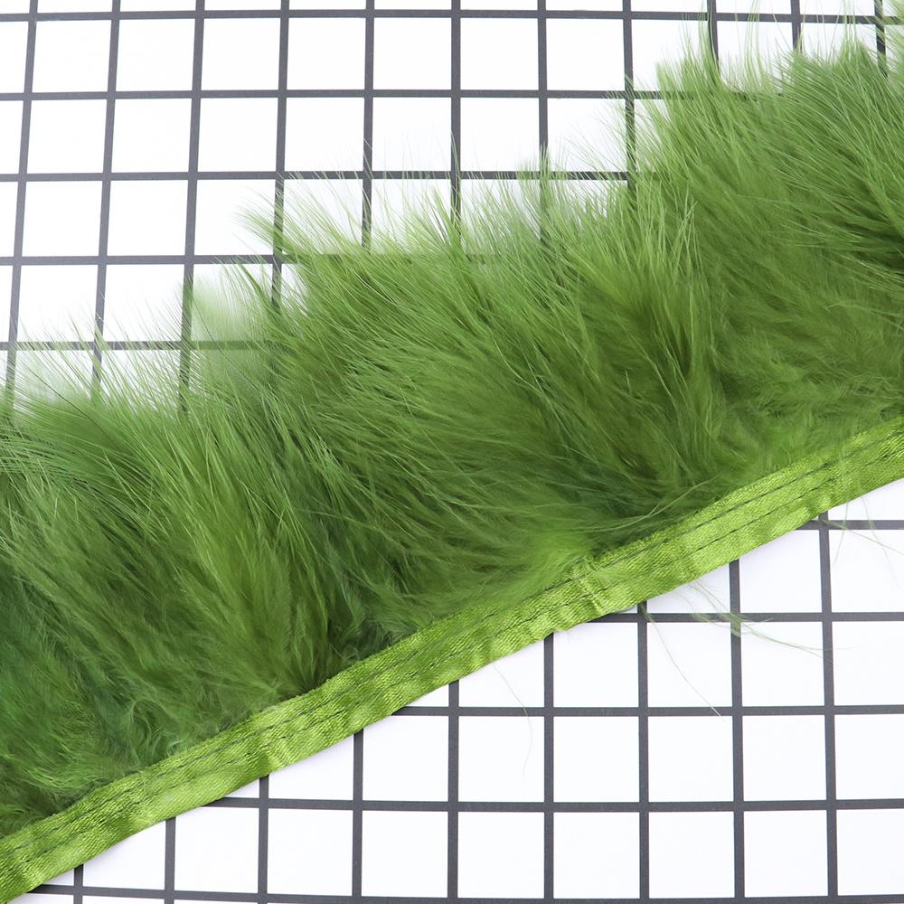8-10Cm Marabou Turkey Feathers Trim Ribbon Diy Crafts Wedding Party Decor Sewing Clothing Accessories Handmade Home Plume Decor