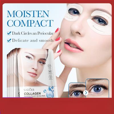 Collagen Replenishing & Nourishing Gel Eye Mask Eye Treatment Eye Patch
