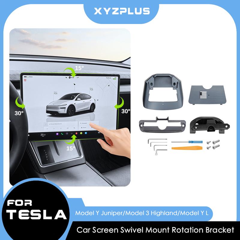 Model Y L Draaibare Beugel Voor Tesla Model 3 Highland Model Y Juniper Kantelbaar Scherm Roterende Beugel Kit Display Monitor Draaien 2025