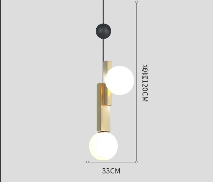Nordic LED Glass Pendant Lights Modern Art Creative Design Indoor Home Decor Lighting Fixtures Loft Color Hanging Lamp Luminaire