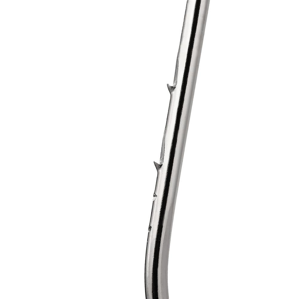 Zubehör zum Angeln Haken mit langem Schaft Offset Haken mit weitem Bogen Haken mit Widerhaken