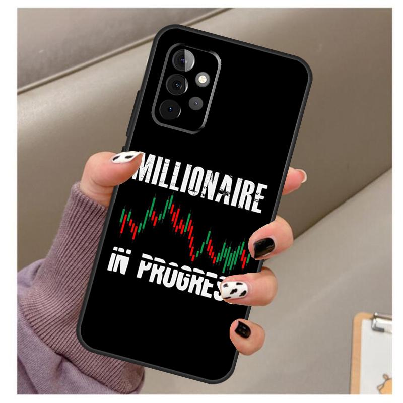 Day Trader Trader Trading Case For Samsung Galaxy A33 A13 A53 A34 A54 A14 A15 A16 A26 A36 A56 A12 A32 A52 A06 A35 A55