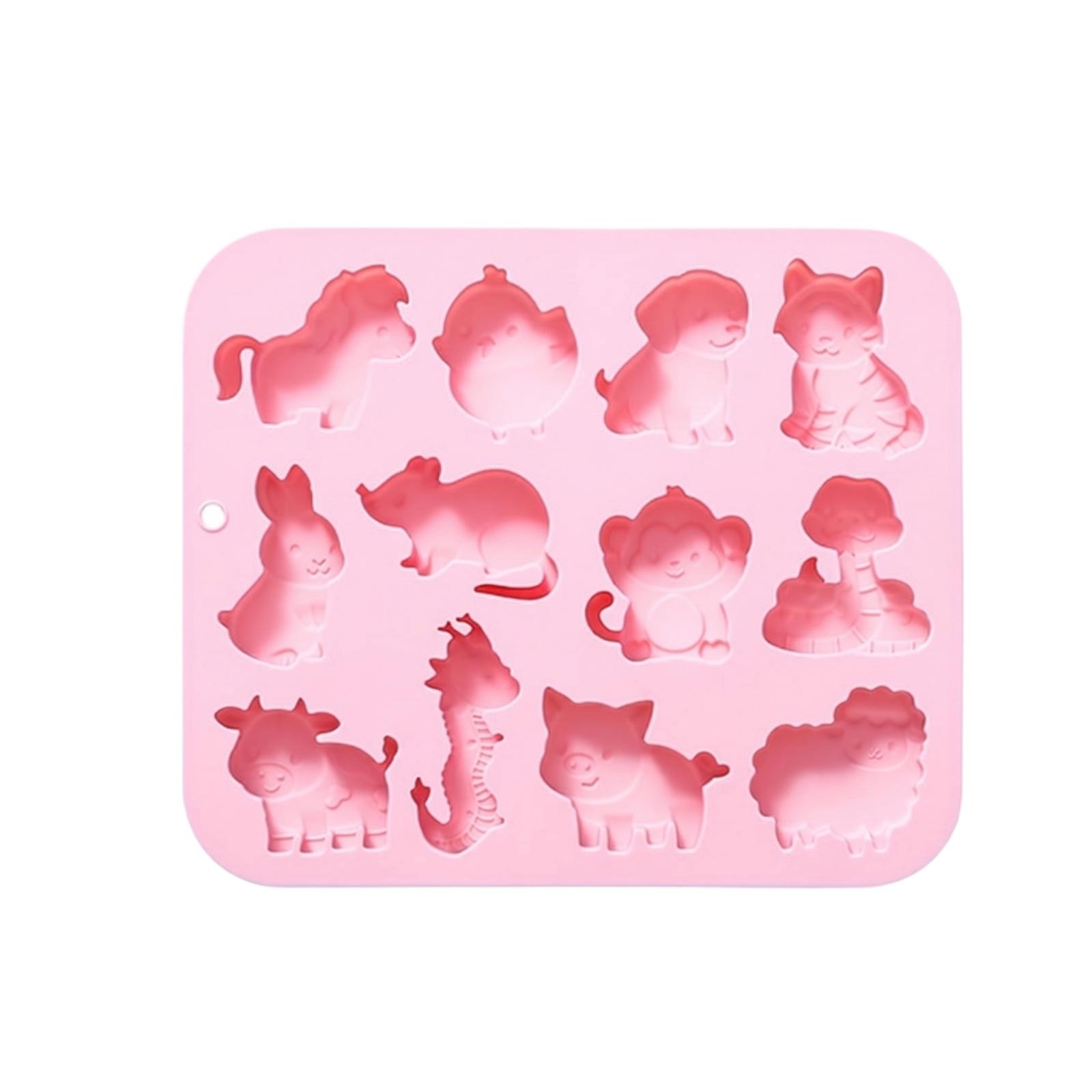 

Silicone Molds Mold Chocolate Candy Sugar Baking Mold For Cake Cupcake Dessert Candle Decoration Suitable For Making One Size