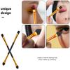 Eyeshadow brush makeup tip 30 pieces Eyeshadow tip Sponge tip type Eyeshadow sponge Makeup brush Makeup brush Portable 30 pieces Double-headed